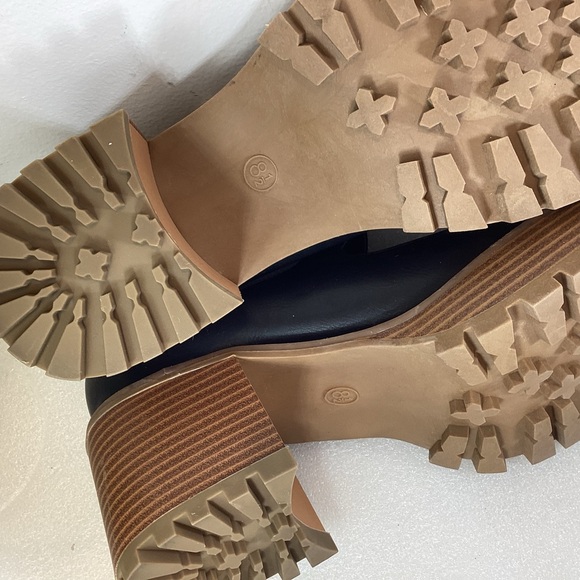 MIA NATANIA LUG SOLE MARY JANE SHOES BLACK NWOT SZ 8.5 - Picture 16 of 16